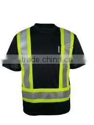 3M Reflective Tape Fluorescent Yellow Reflective Work Shirts thumbnail-1