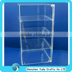 Mass Capacity Acrylic Toy Display Case With Lock and Key Perspex Model Stand thumbnail-1
