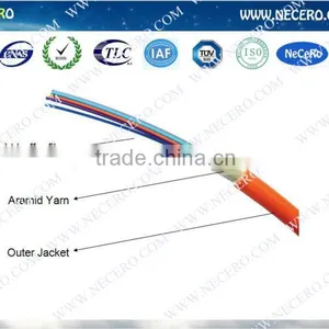 Bulk 50/125 OM3, 10 Gigabit Rated Multimode Fiber Optic Distribution Style Cable thumbnail-1