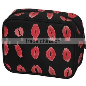 Wholesale Custom Makeup Travel Toiletry Bag Promotional Fashion Cosmetic Bags thumbnail-2