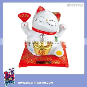 Wholesale Lucky Cat Solar Toy Coin Box thumbnail-1