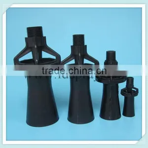 Stainless Steel ss Plastic or pp Venturi Eductor Mixing Water Spray Jet Nozzle thumbnail-2