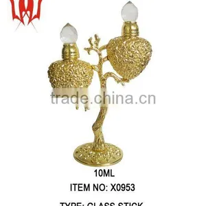 Double Gloden Metal Perfume Alloy Bottle Grows On The Radermachera thumbnail-1