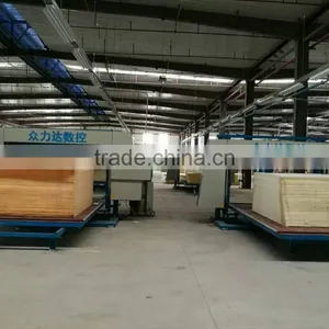 2017 Most Advanced Four Wheels Vertical Sponge Foam Cutting Machines thumbnail-3
