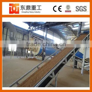 Special Design Coco Peat Drying Dryer Line With Baler Making Coco Peat Block thumbnail-2