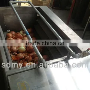 XCJ Brush Roller Type Automatic Onion Peeling Machine in China thumbnail-1