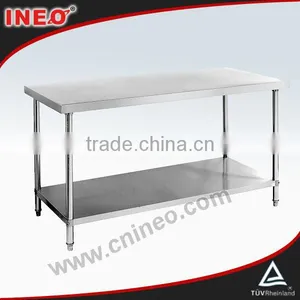 Restaurant Stainless Steel Metal Food Meat Cutting Processing Work Table Bench thumbnail-1