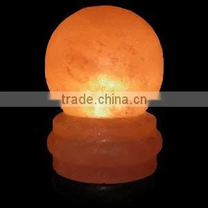 Himalayan Bulb Shape Salt Lamp thumbnail-1