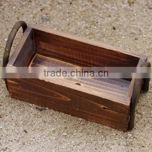 2016 Special Design Rectangular Indoor Wooden Planters thumbnail-3