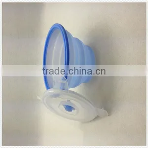 Square Foldable Bowl With Lockable Lids thumbnail-1