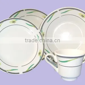 New Printing 20pcs Ceramic Dinner Set With Decal thumbnail-1