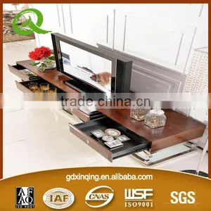E359 Stainless Steel Marble Modern Tv Stand thumbnail-3