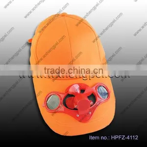 Solar LED Outdoor Cap With Fan thumbnail-1