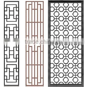 Customized Interior Decorative Metal Hotel Room Divider Panel thumbnail-6