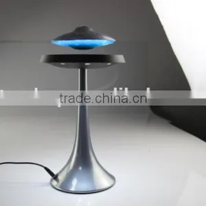 Magnetic Floating Levitation Bluetooth Loudspeaker Box With Led Light, Wireless Flying Saucer Shape Glowing Voice Box thumbnail-2
