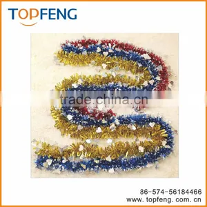 Christmas Tinsel With Heart Shape/stage Decoration for Festival/ornament Christmas thumbnail-2