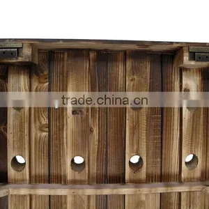 Wall Mounted Wooden Wine Holder/durable Quality Wine Rack/solid Wooden Wine Rack thumbnail-4