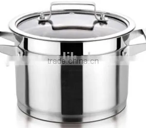 8pieces Stainless Steel Cooking Pot Set With Fashionable Design thumbnail-2