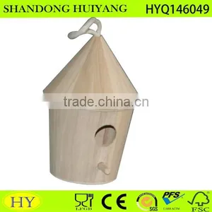 Handmade Small Cheap Wood Bird House thumbnail-1