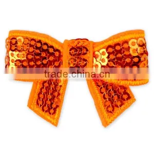 4.5cm Grosgrain Wholesale Sequins Hair Bows Awesome Sequins Bows thumbnail-3