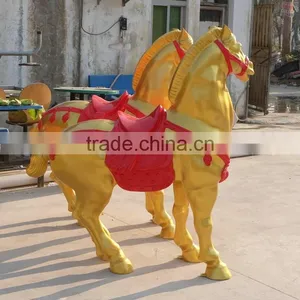 Customized Life-size Fiberglass Horse Figure thumbnail-4