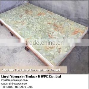 071 Interior Decorative Marble Texture Waterproof Pvc Bathroom Wall Panels thumbnail-6