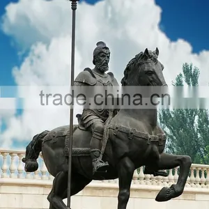 Bronze Life Size Equestrian Statue thumbnail-1