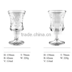 Wholesale Fancy Long Stem Crystal Red Wine Glass thumbnail-1