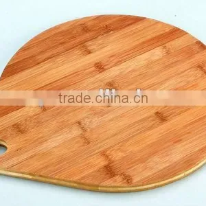 ROUND WOODEN/BAMBOO CUTTING BOARD With Hook thumbnail-1
