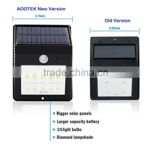 20led Motion Waterproof Sensor Led Solar Street Light thumbnail-1
