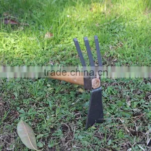 Multifunction Agriculture Hoe With 3 Prong /garden Tools thumbnail-2
