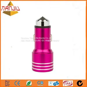 Мини автомобильный зарядный устройств с двойным USB thumbnail-2