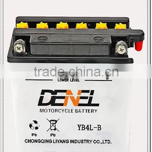 Specialized 12v 4ah Lead Acid Dry Charged Motorcycle Battery YB4L-B thumbnail-1