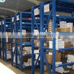 Customized Medium Duty Metal Warehouse Rack , Warehouse Shelving Rack thumbnail-6