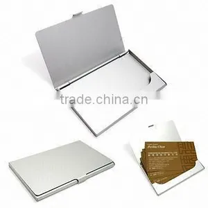 2017 NEW Aluminum Name Card Holder Box With Custom Logo thumbnail-2