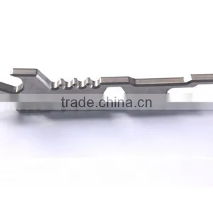 TK-2158 EDC Titanium Alloy Beer Opener Crowbar Screwdriver Multipurpose Pocket Survival Tool thumbnail-1