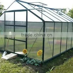 10x14ft Greenhouse Equipment With Four Roof Windows thumbnail-1