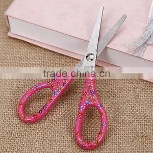 CIJ05-- Hot Sale & Good Quanlity Cheap Classical Flower Painting Student Scissors thumbnail-4
