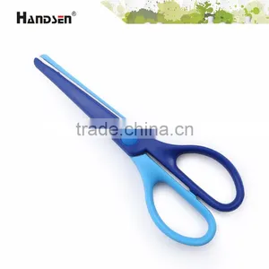 5-1/2" ABS Handle With Cover Safety Paper Scissors thumbnail-1