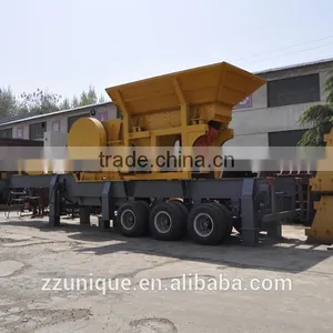 Easy Transportation Mobile Jaw Crusher for Basalt Quarry thumbnail-1