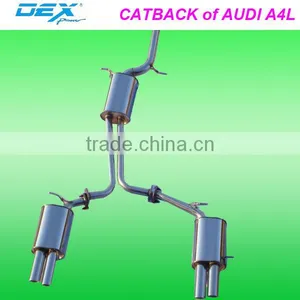 Car Spare System Tuning Racing Catback for AUDI A4L thumbnail-1