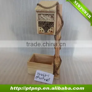 Wooden Bird Nest With Various Shapes thumbnail-1
