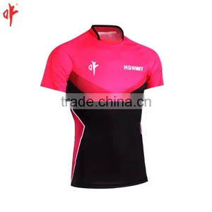 Plain Black/red Sportswear, Rugby League Kit,football Club Fitness Jerseys thumbnail-4