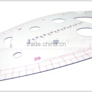 Pattern Curve Rulers for Sewing Drawing Water Droplets Shapped #6460 thumbnail-5