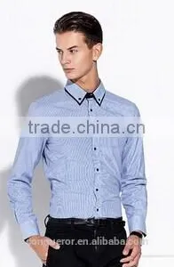 Men's Cotton Shirt Slim Fit Shirt HOT! MSRT0048 thumbnail-1