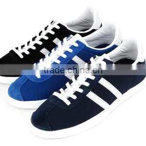 Ssd01221 Ratro Fashion Track Sneakers Suede Made in Korea thumbnail-1