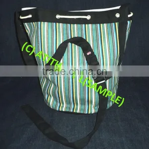 COTTON CANVAS HANDBAGS thumbnail-1