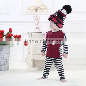 Letters Knitted Baby Hats Of 100% Acrylic With A Pompom From China thumbnail-3