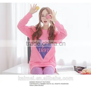Latest Design High Quality Best Price Cotton Pajamas Women for Girls thumbnail-2