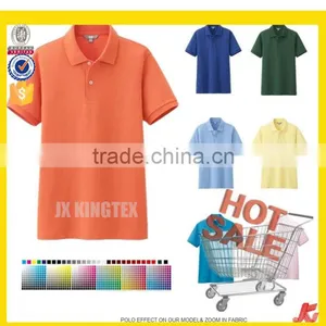2017 Fashion Cotton Polo Shirt With High Quality , Pique Mesh Polo Shirt thumbnail-1